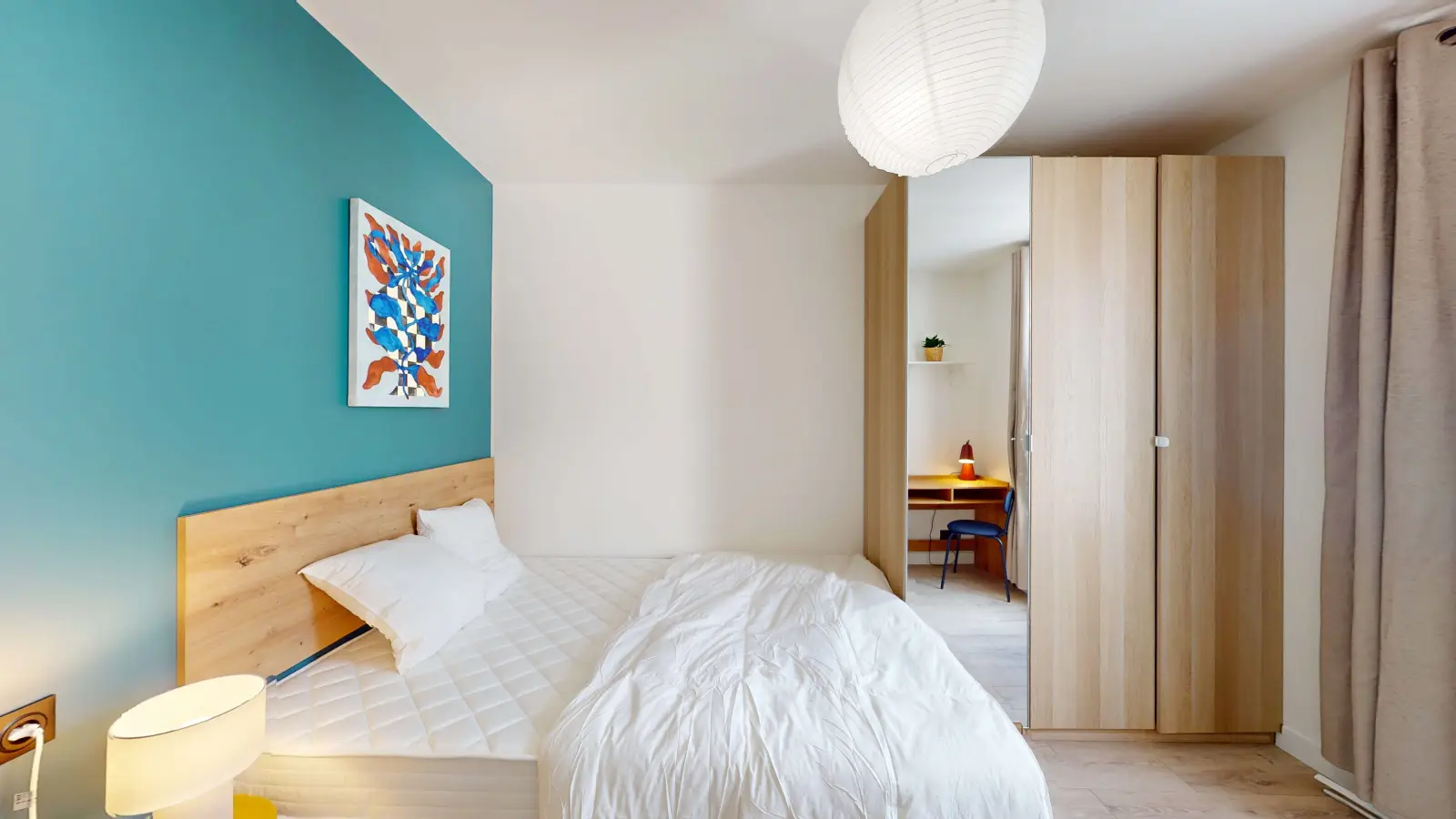 Chambre Passage Gauthier à Paris