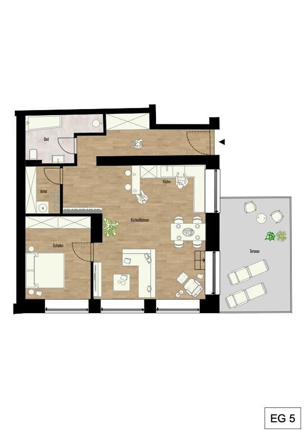Wohnung Bahnhofstraße in Weiher