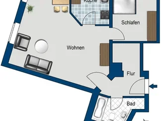 Wohnung Balzacstraße in Leipzig