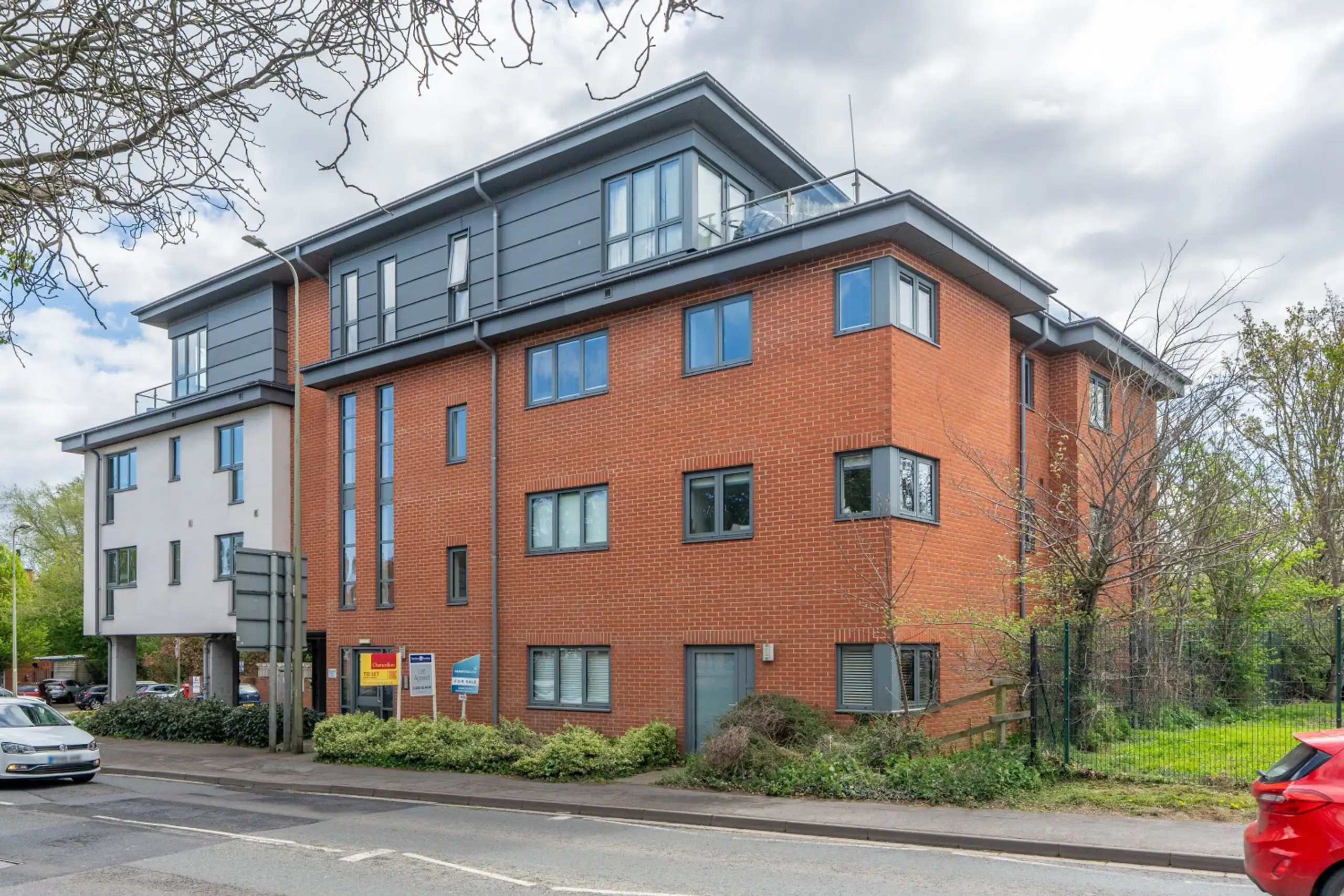Flat Marcham Road in Vale of White Horse