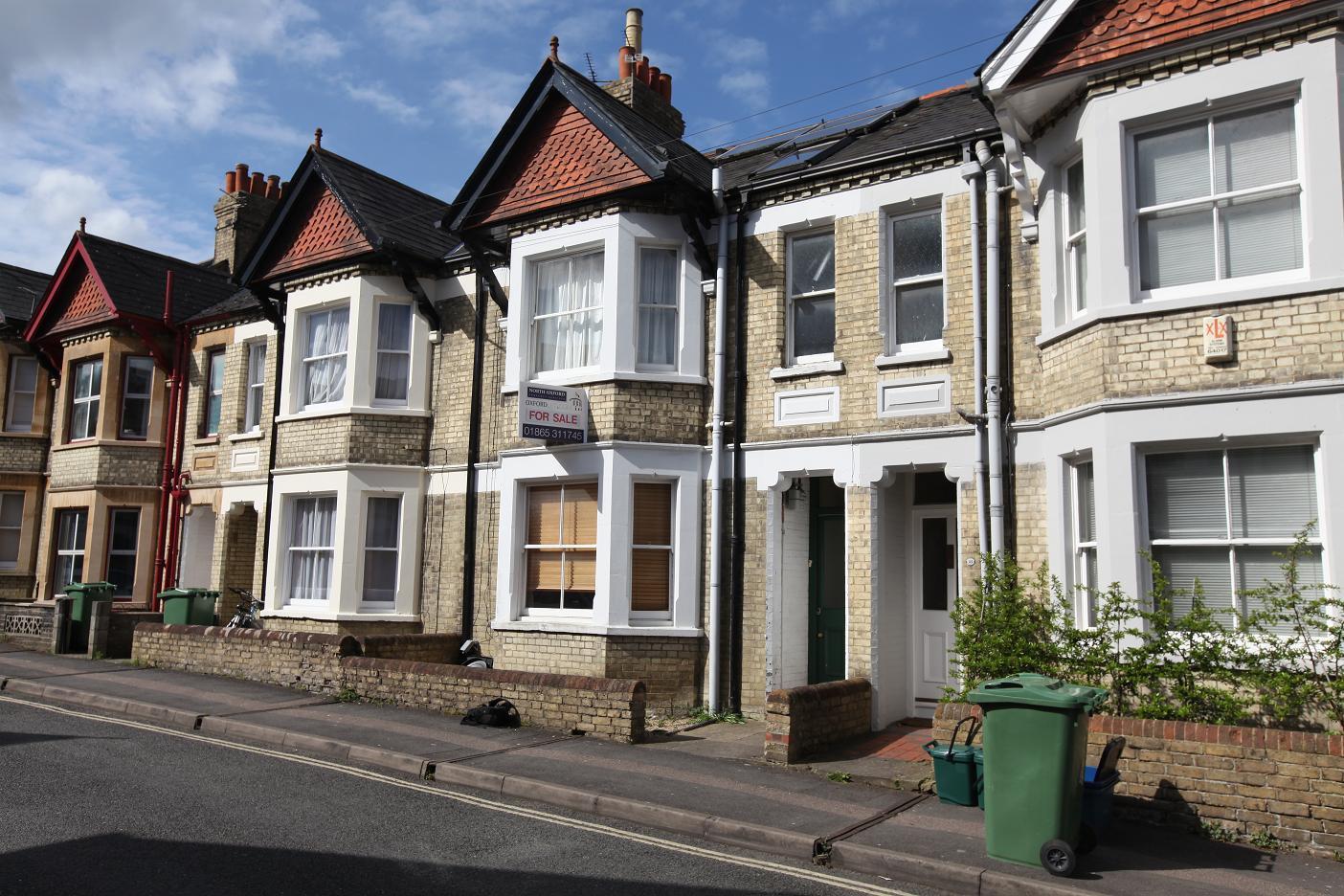 House Jeune Street in Oxford