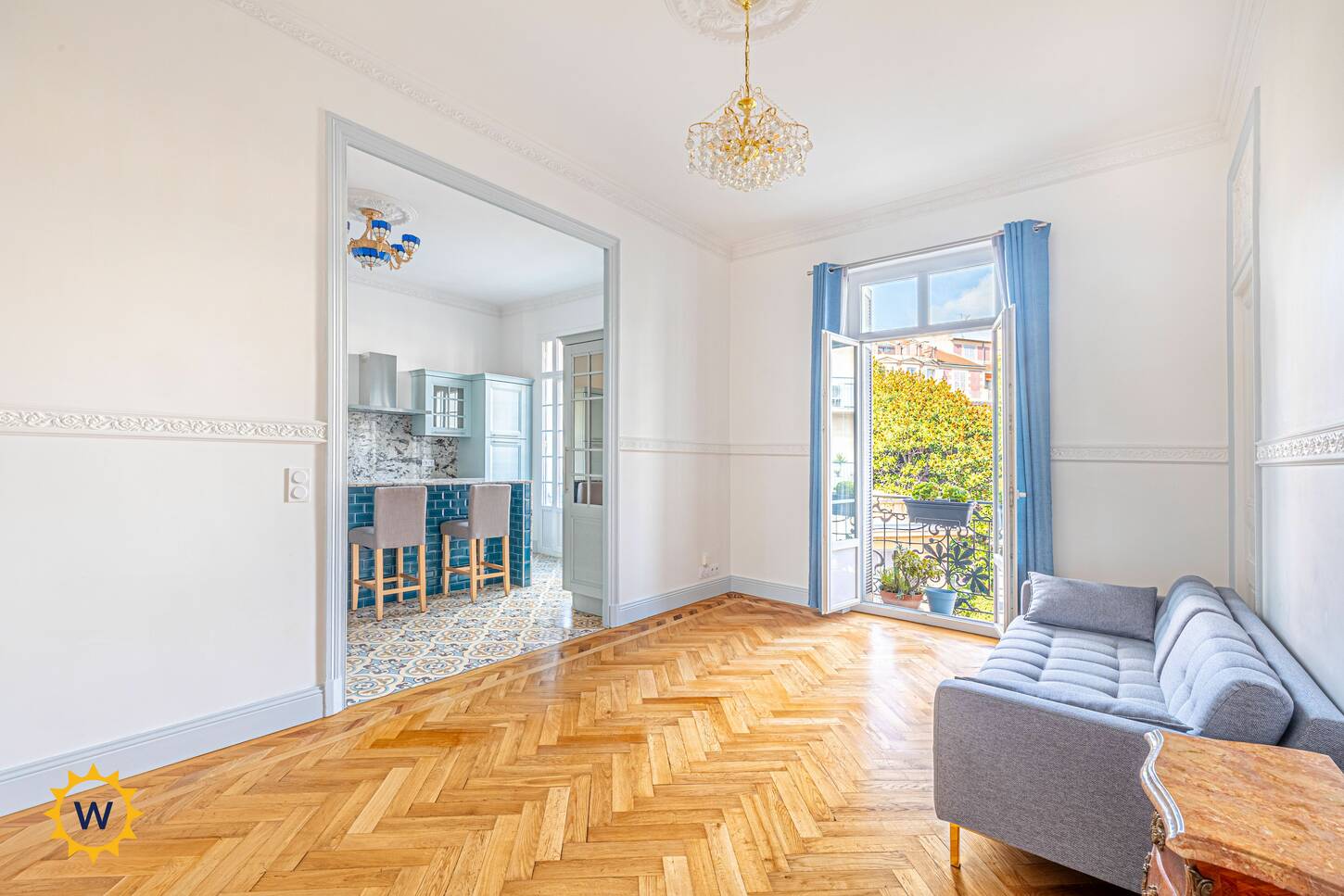 Flat Boulevard Gambetta in Nice