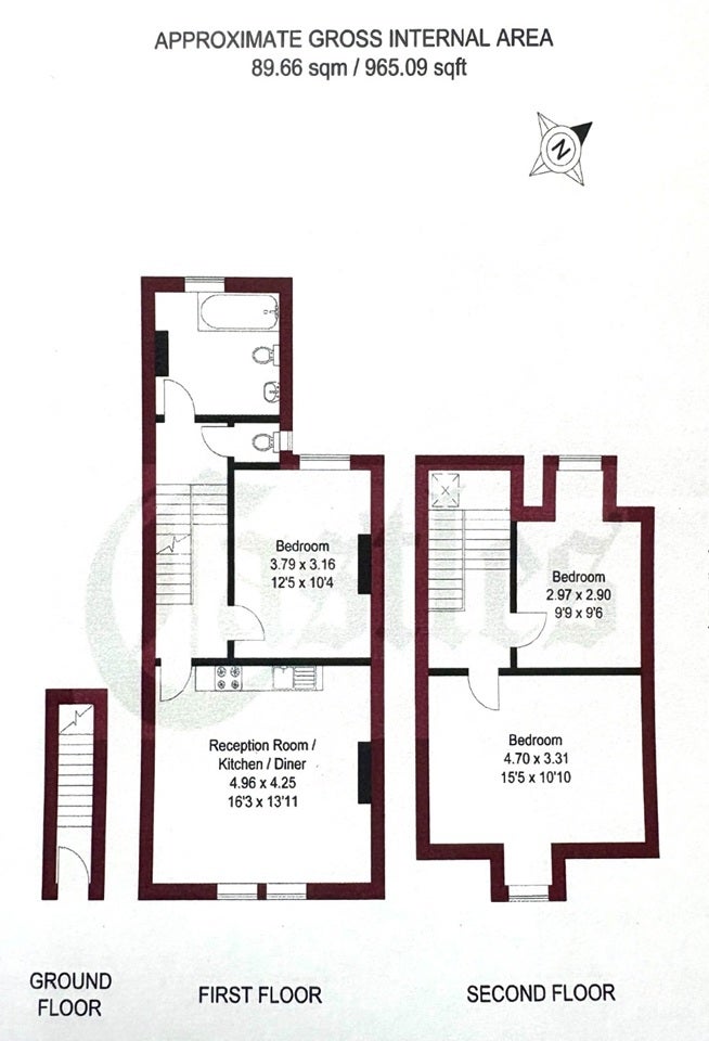Flat Whittington Road in Greater London