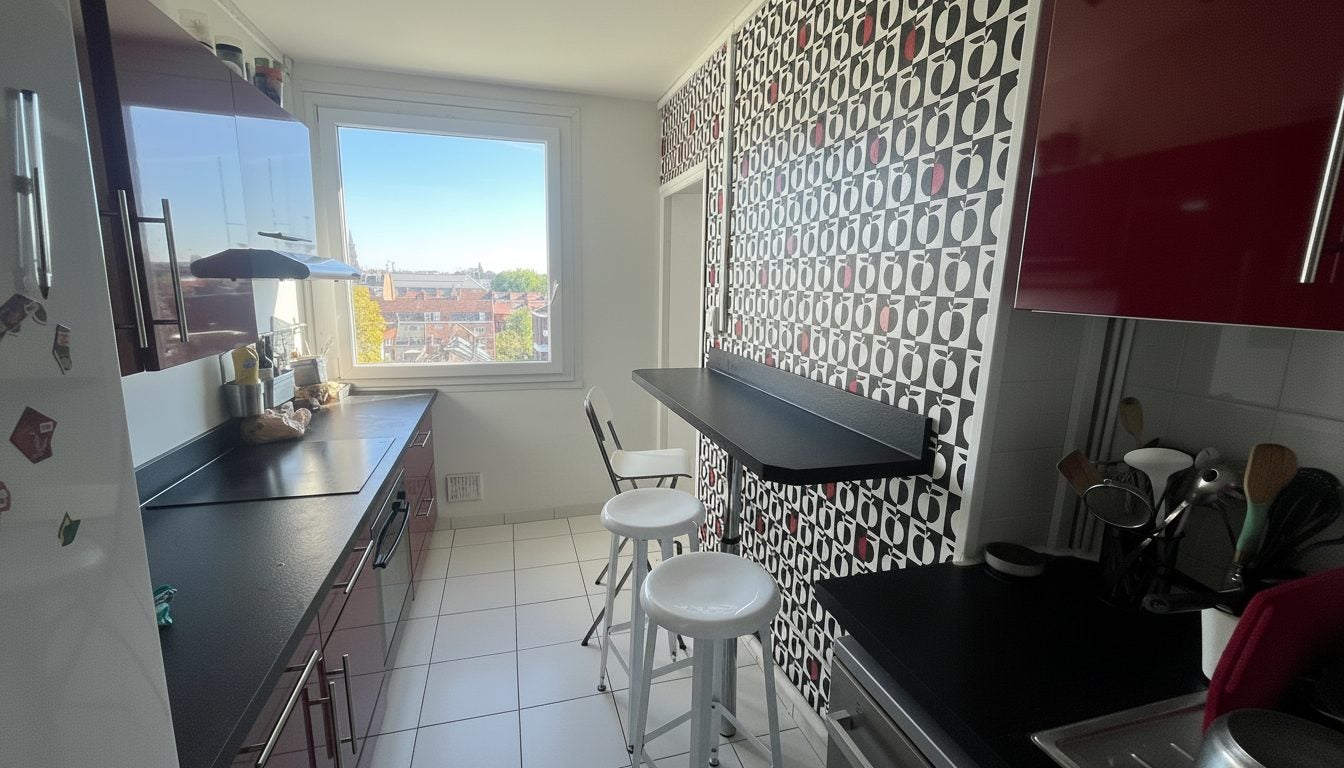 Chambre Rue Henri Dunant à Lille