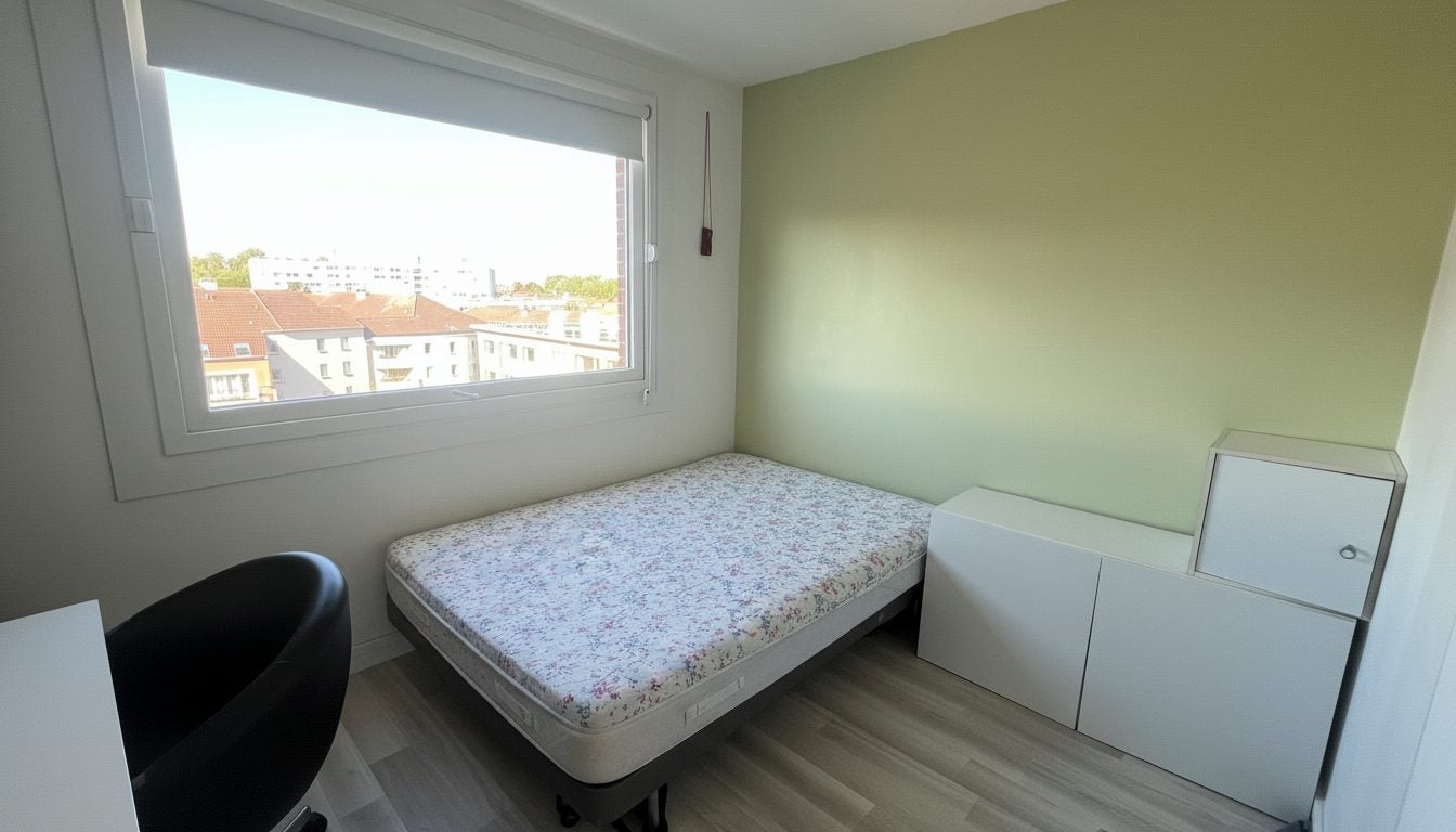 Chambre Rue Henri Dunant à Lille