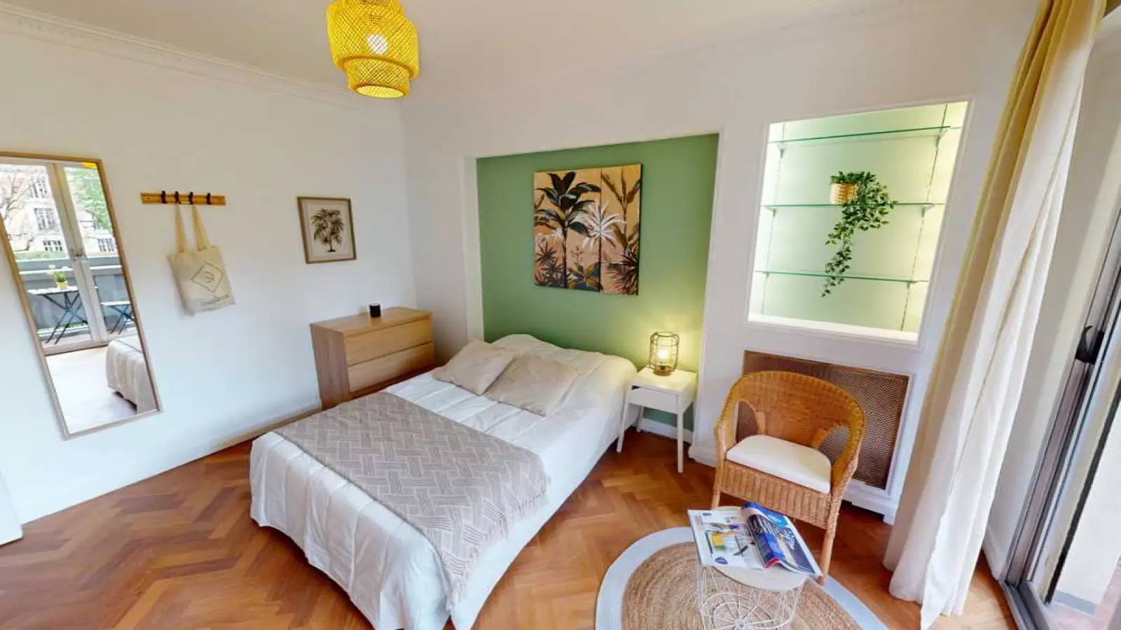 Room Rue Guersant in Paris