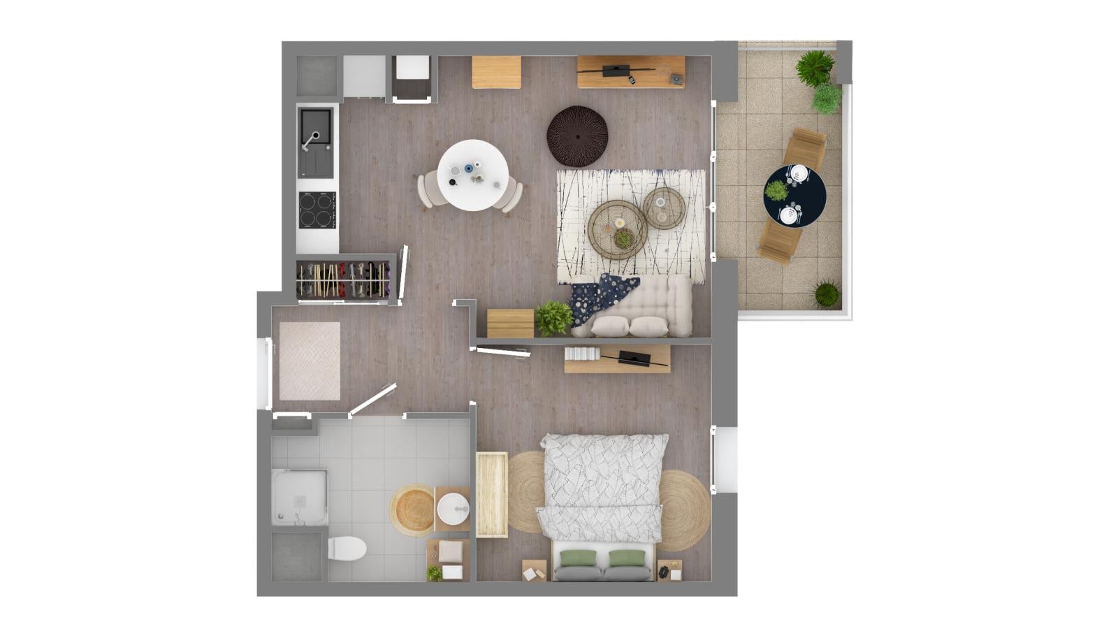Flat Rue Raymonde Tillon in Saran