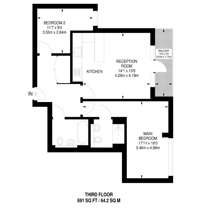 Flat Harry Zeital Way in Greater London