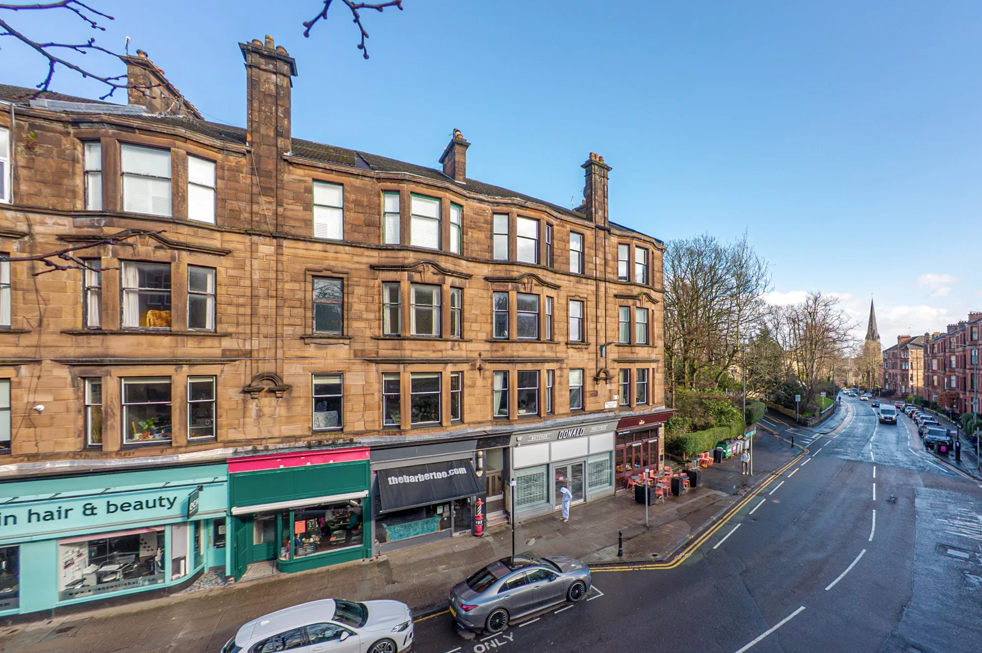 Flat Hyndland Road in Glasgow