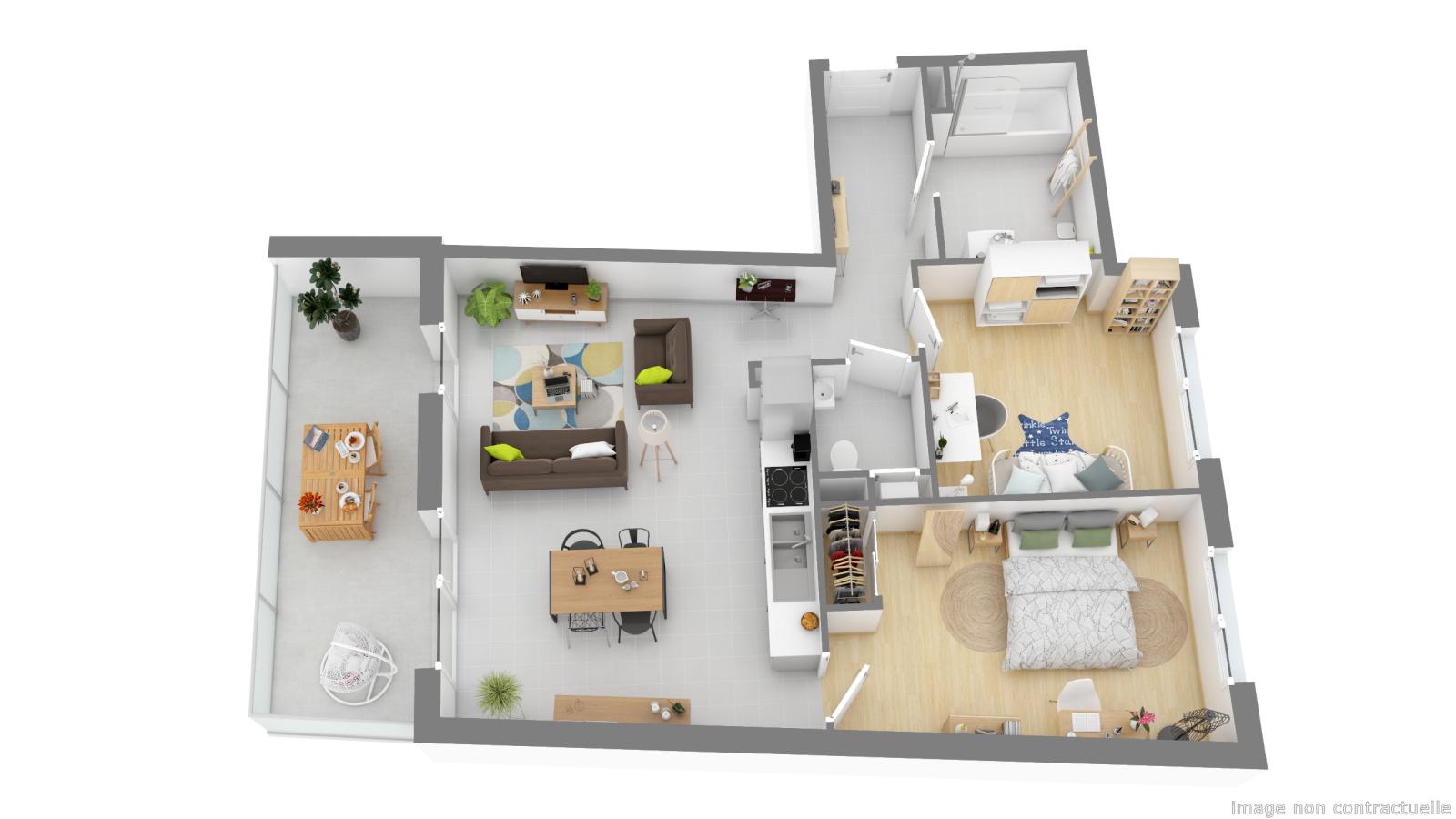Flat Rue du Ballon in Mulhouse