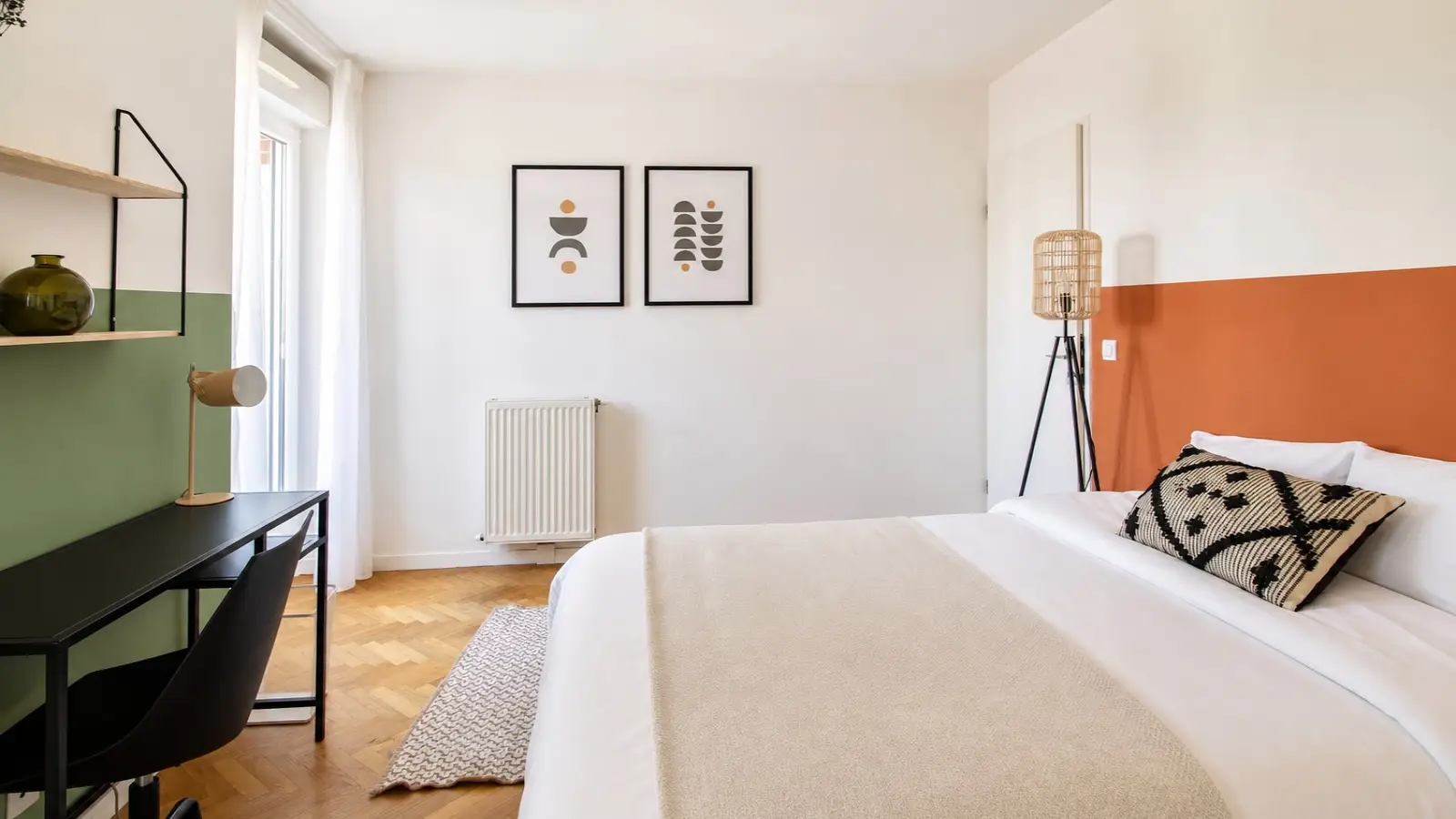 Chambre Rue de l'Agent Bailly à Paris