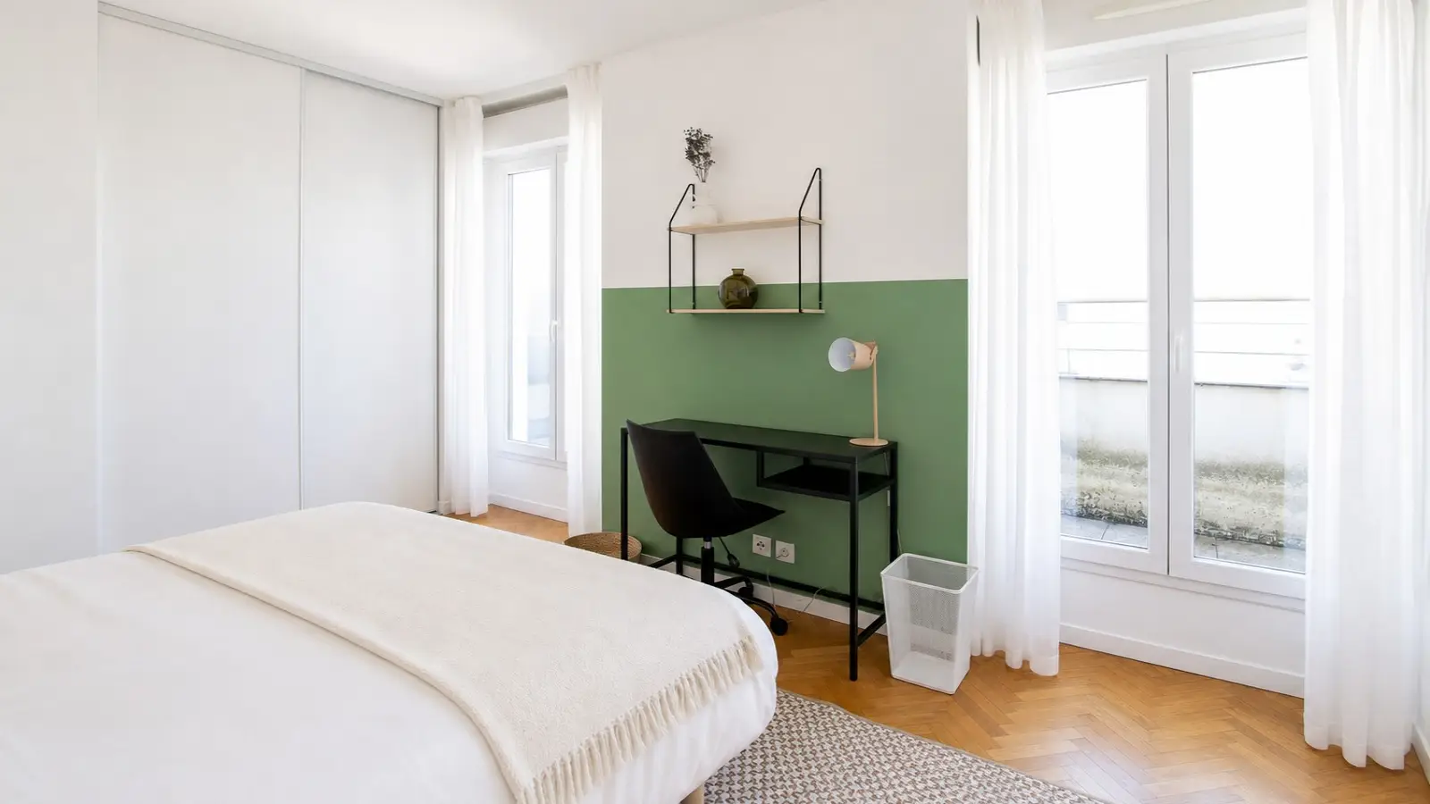 Chambre Rue de l'Agent Bailly à Paris