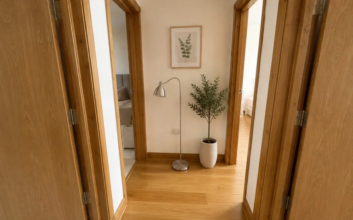 Flat Elgar Avenue in Greater London