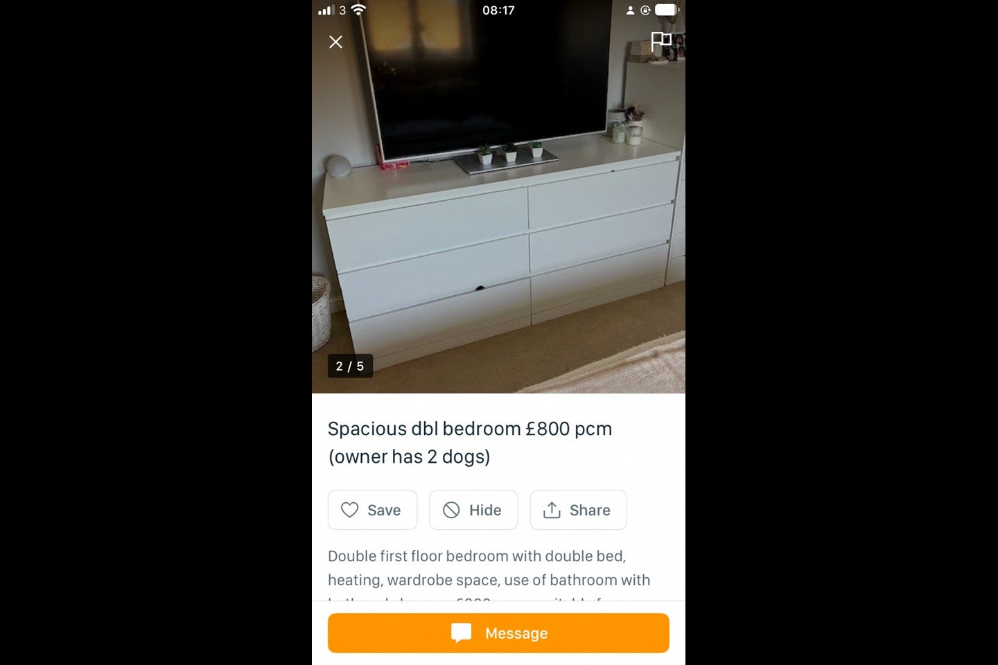 Room Hardy Road in Dacorum