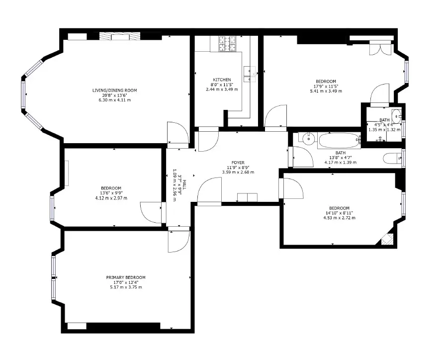 Flat Strathfillan Road in City of Edinburgh