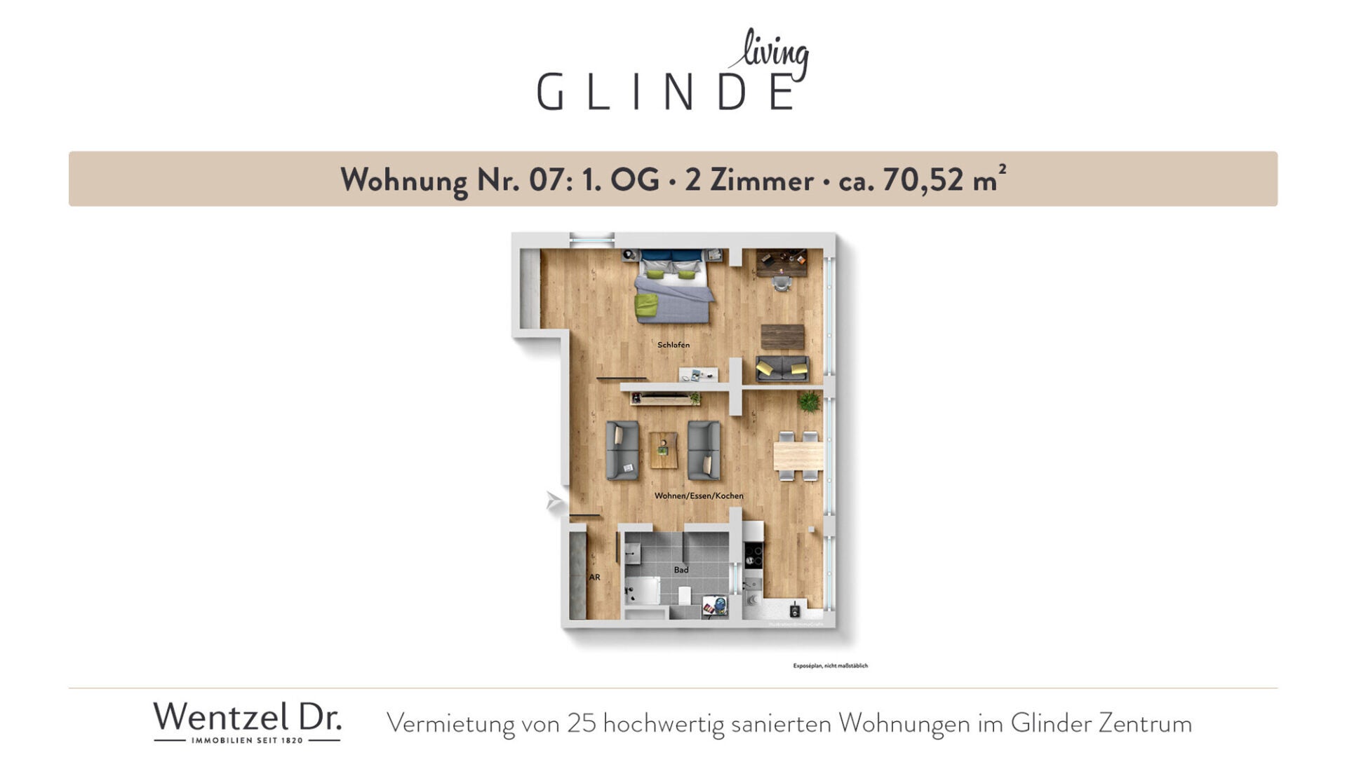 Wohnung Mühlenstraße in Glinde