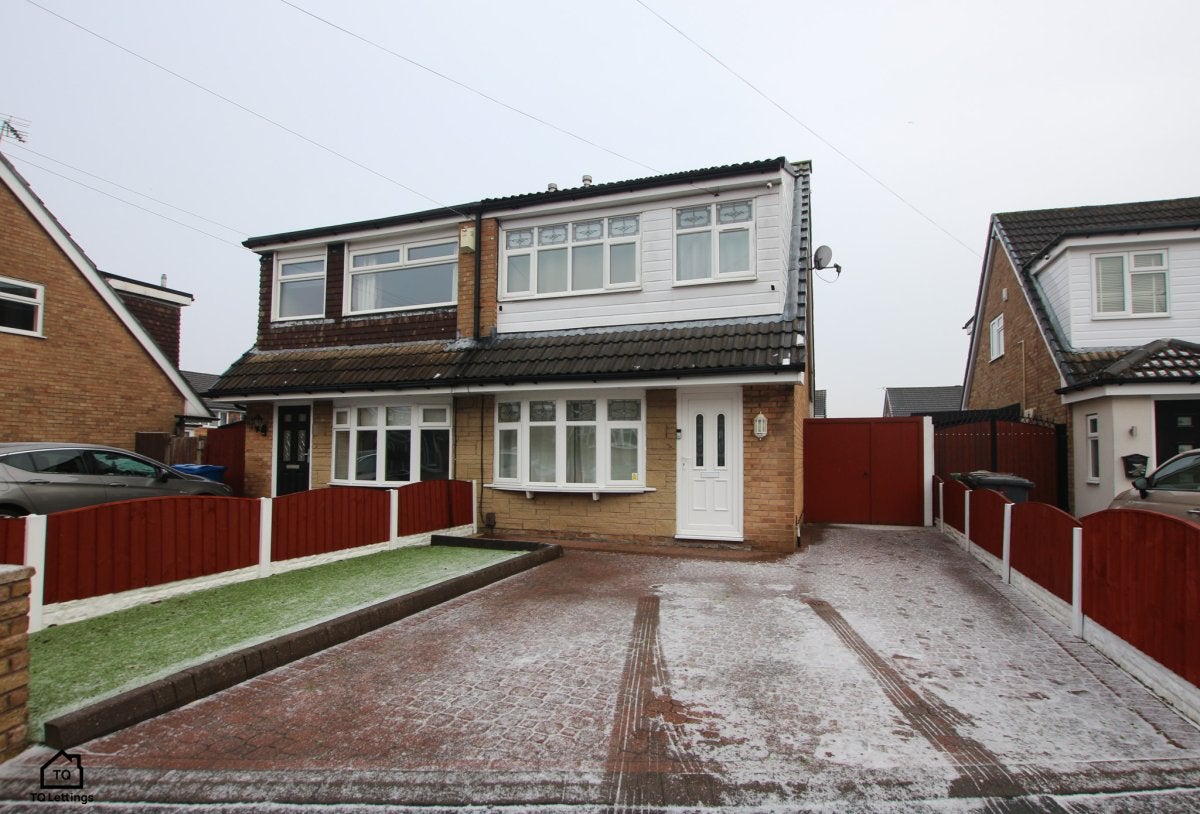 House Dunscore Road in Wigan