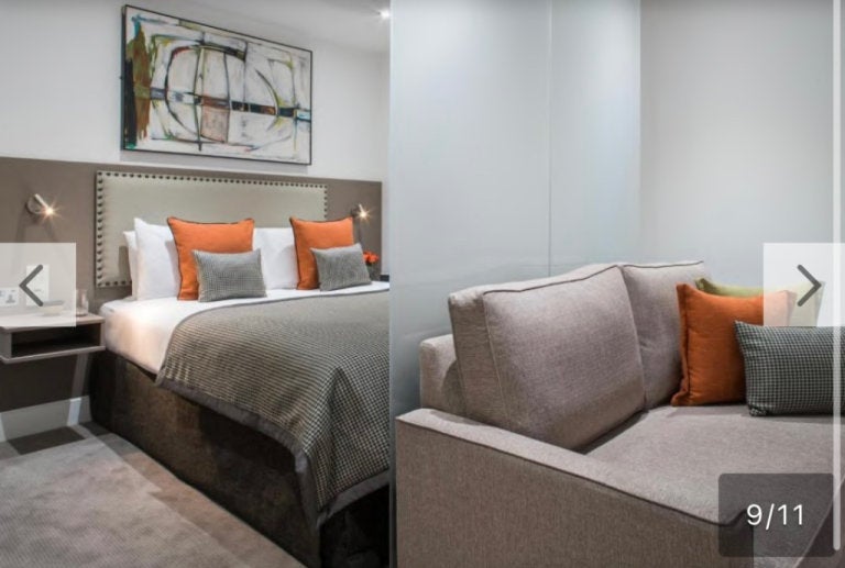 Flat Fetter Lane in City of London
