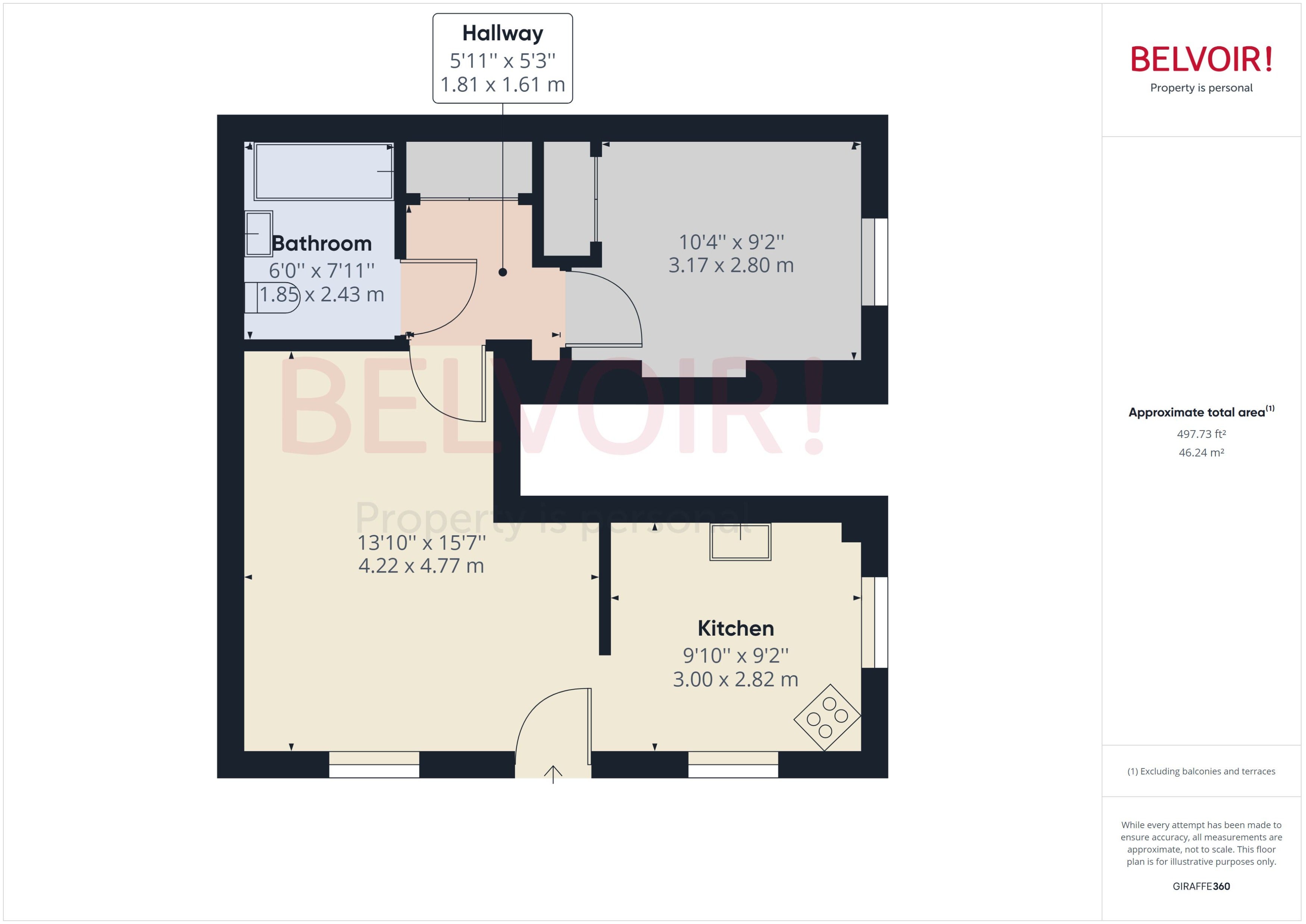 Flat Llewellyn Place in Shrewsbury