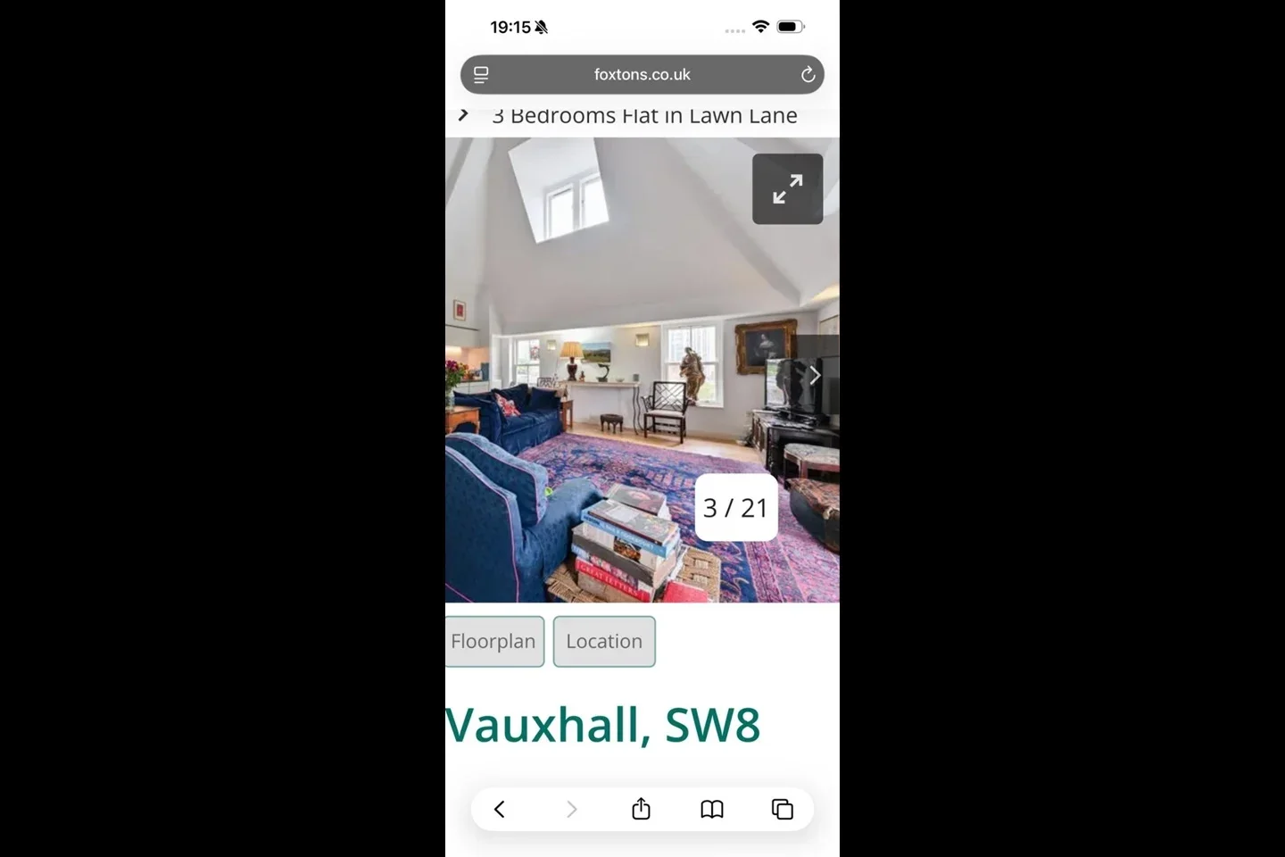 Room Lawn Lane in Greater London