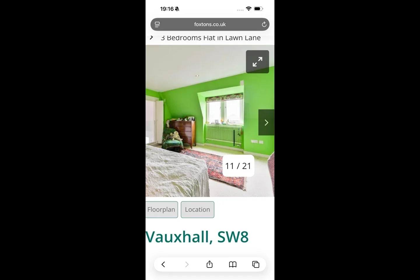 Room Lawn Lane in Greater London