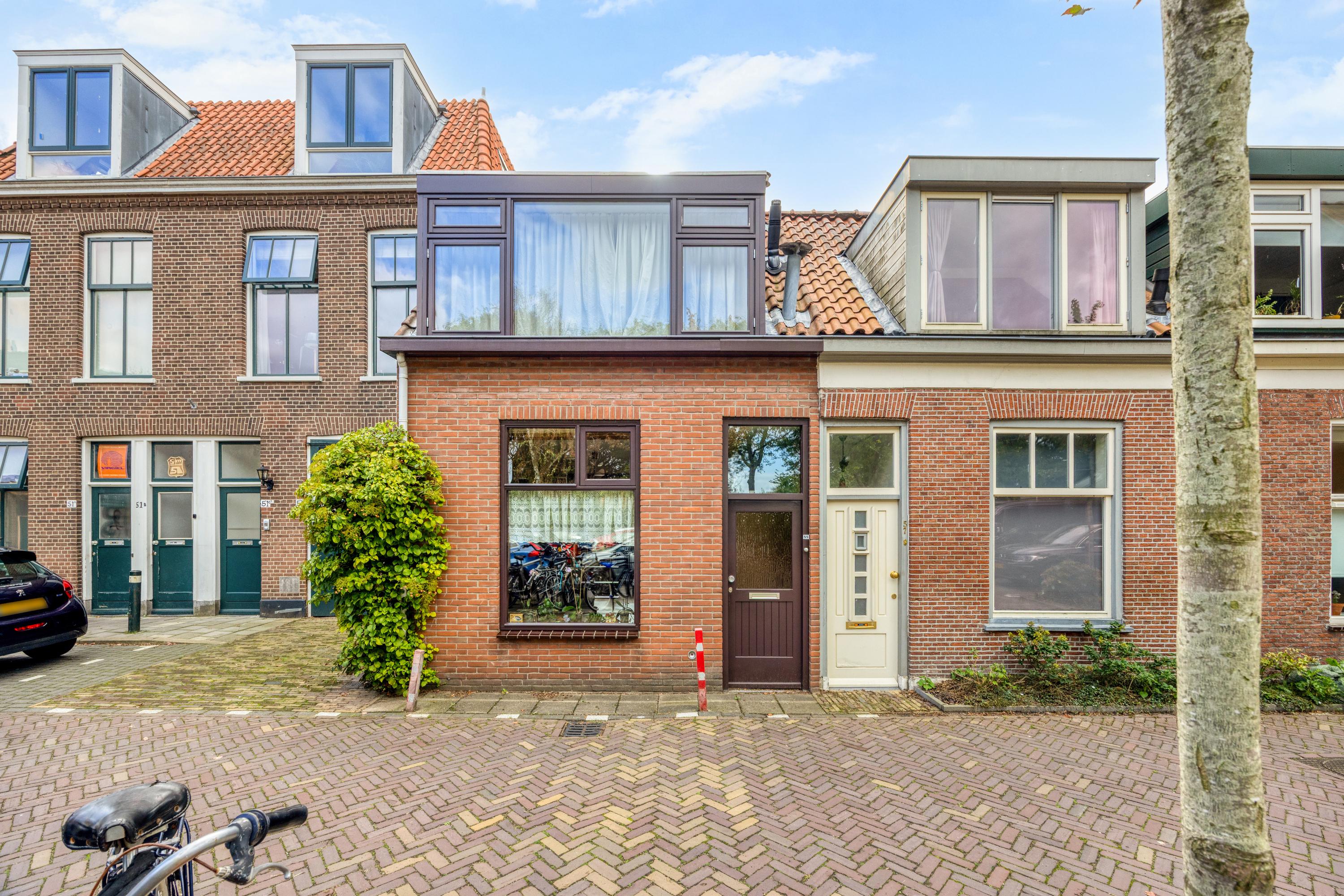 Huis Singelstraat 55 in Delft