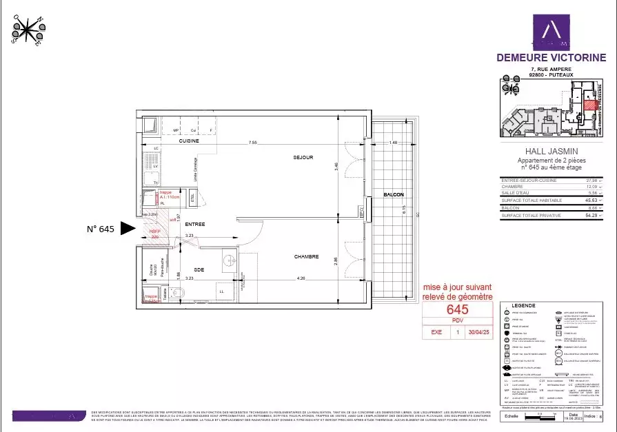 Appartement Quai de Dion Bouton à Puteaux