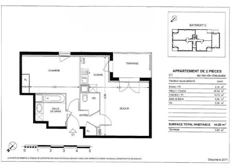 Appartement Impasse Donadieu à Saint-Orens-de-Gameville
