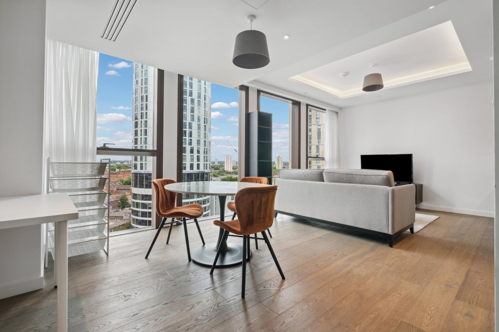 Flat Carnation Way in London