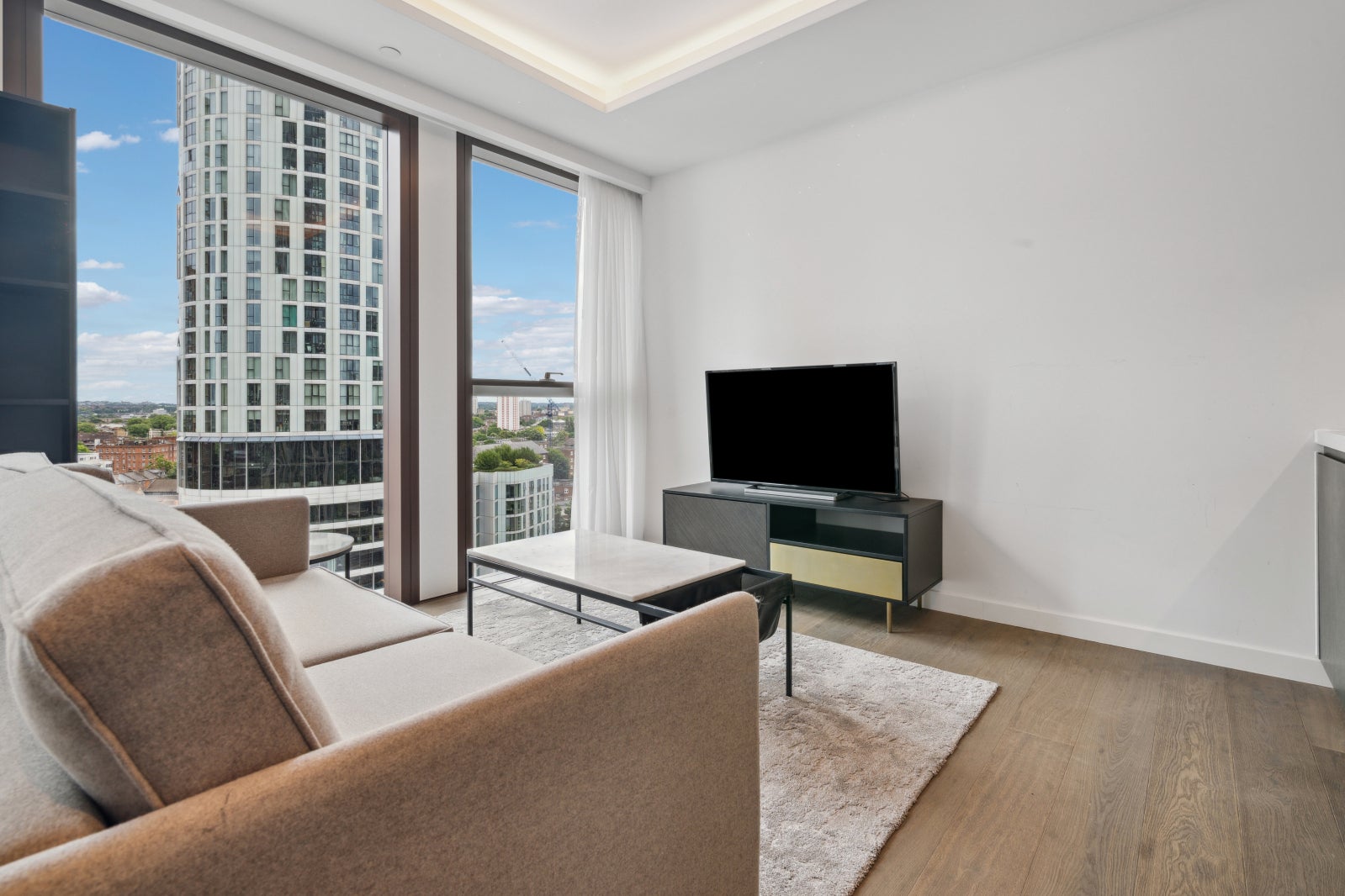 Flat Carnation Way in London