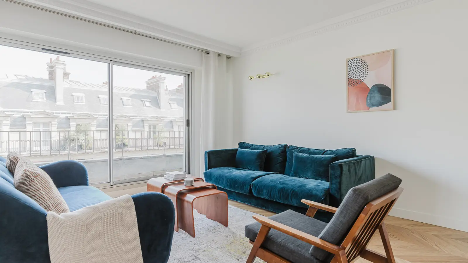 Flat Rue Brémontier in Paris