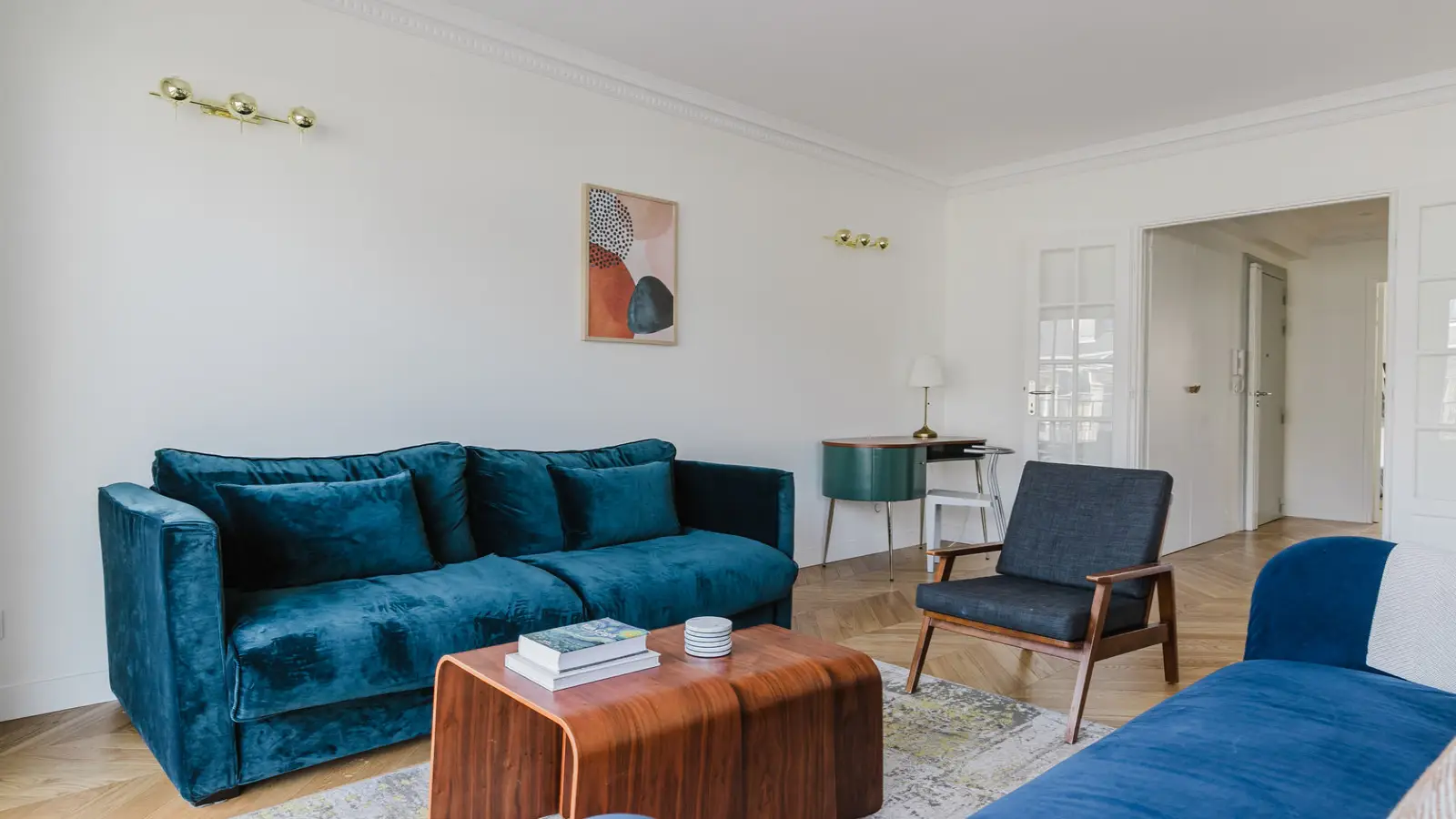 Flat Rue Brémontier in Paris