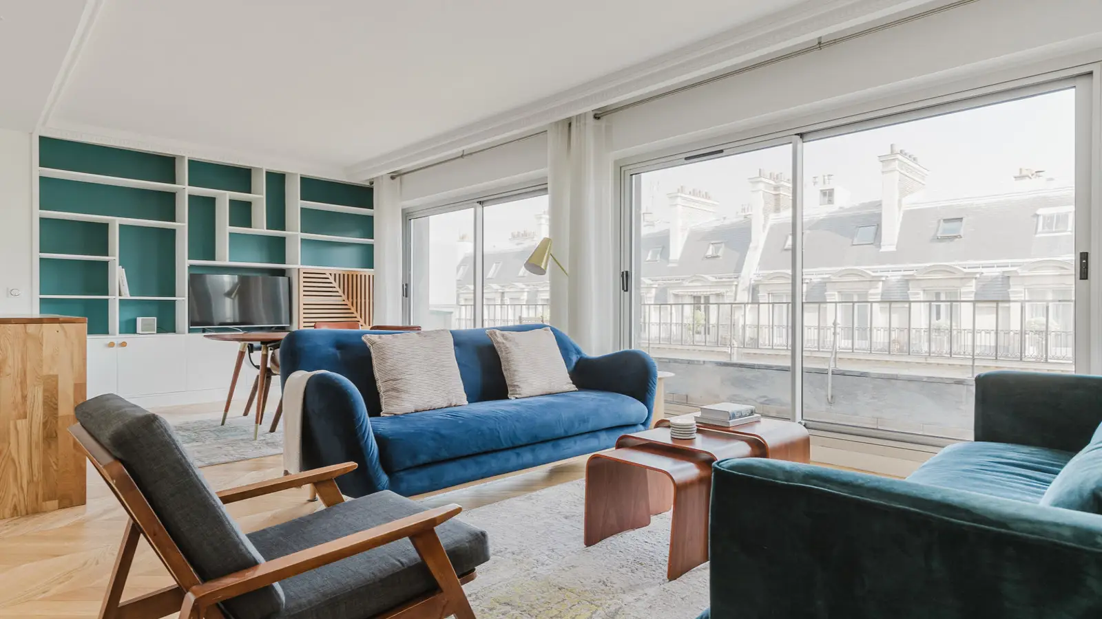 Flat Rue Brémontier in Paris