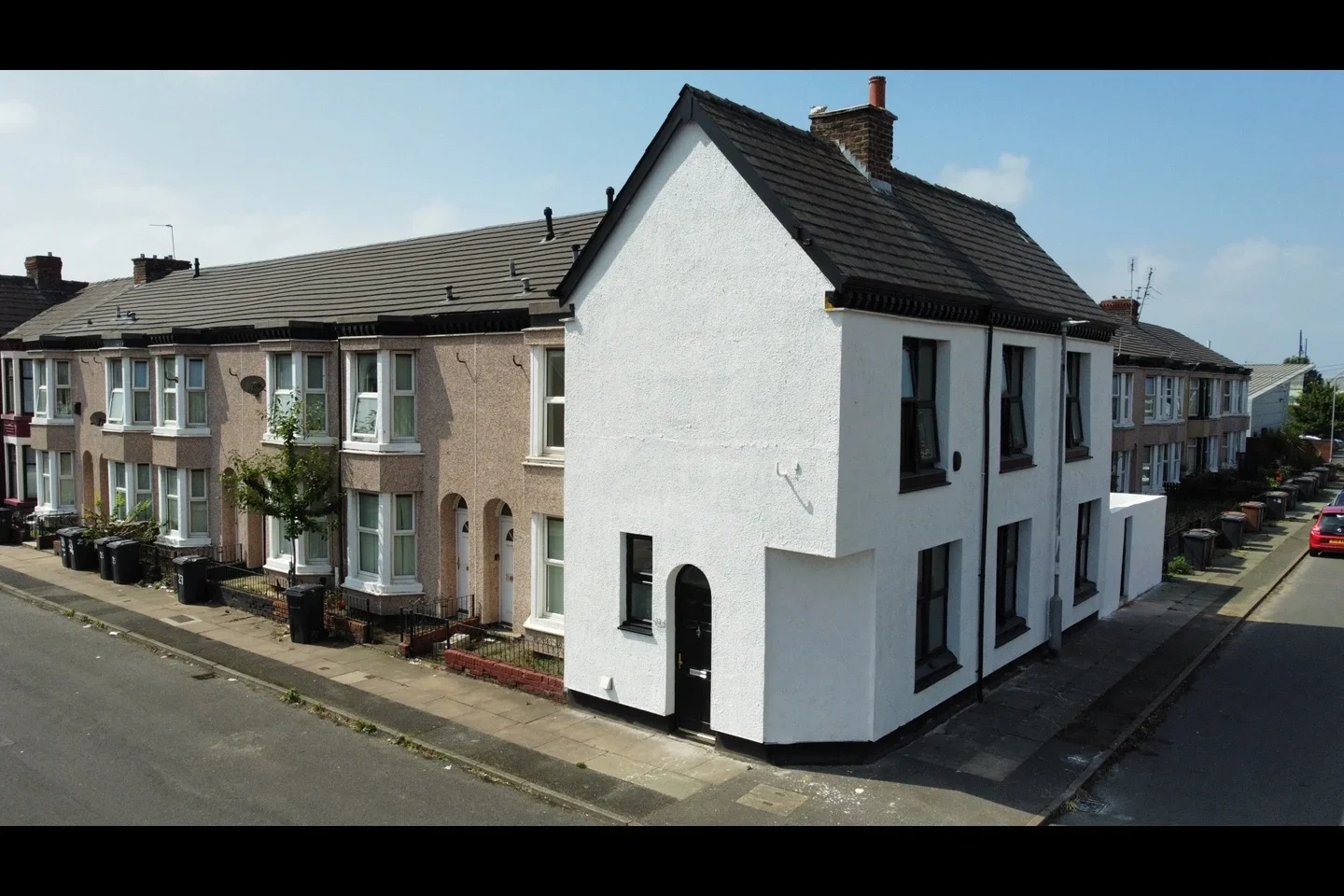 House Browning Street in Bootle