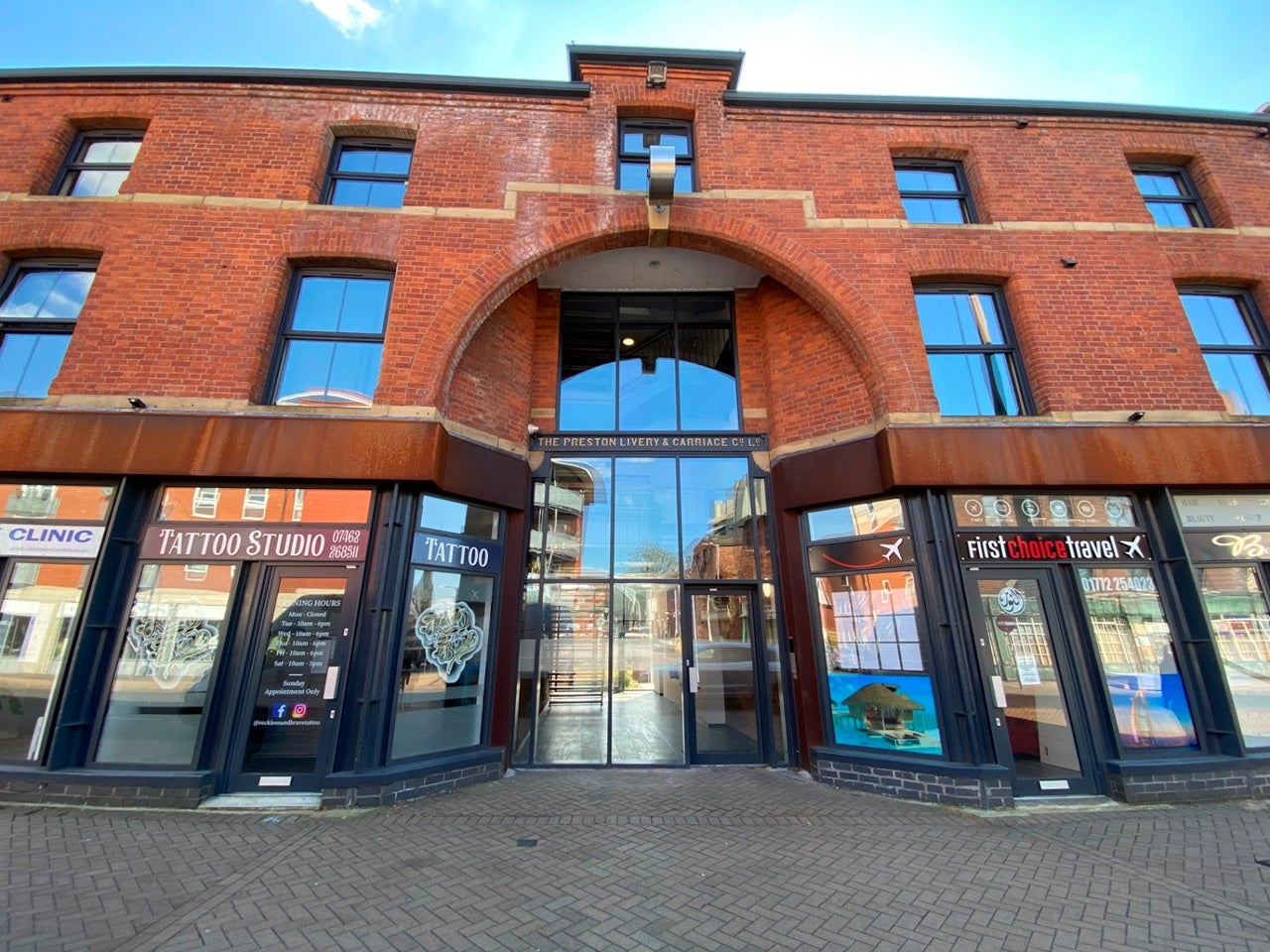 Flat Pole Street in Preston