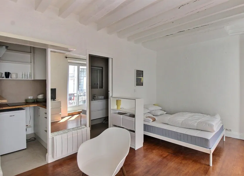 Flat Place Fernand Mourlot in Paris