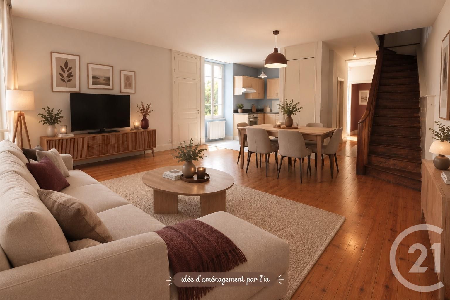 Flat Rue de la Gare in Puy-Guillaume