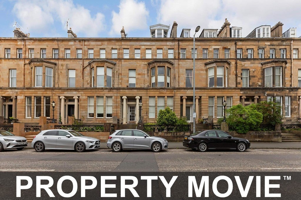 Flat Hyndland Road in Glasgow