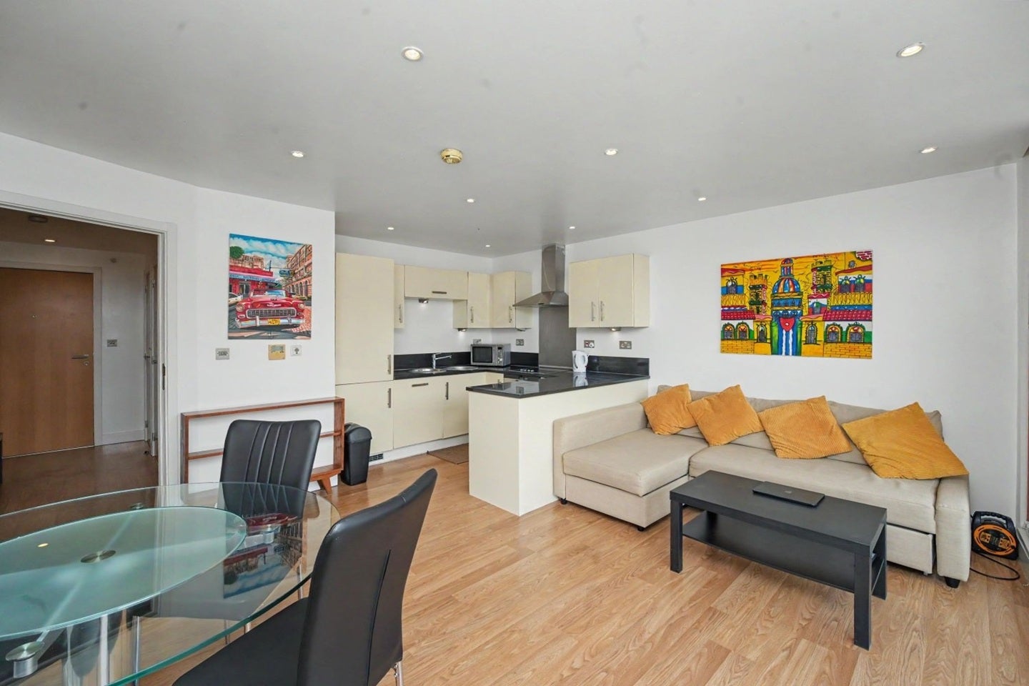 Flat Albert Basin Way in Greater London