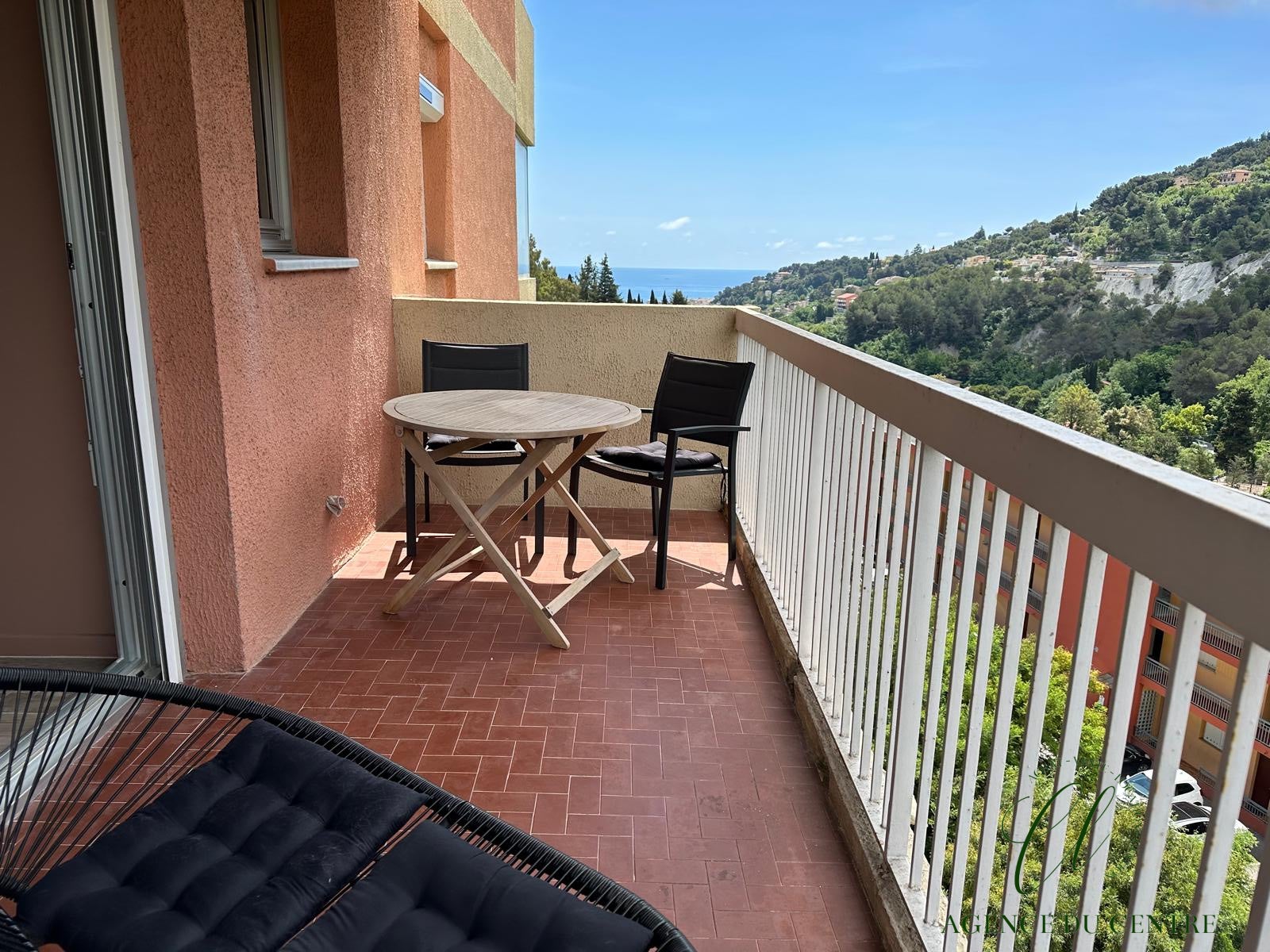 Flat Route du Val de Gorbio in Menton