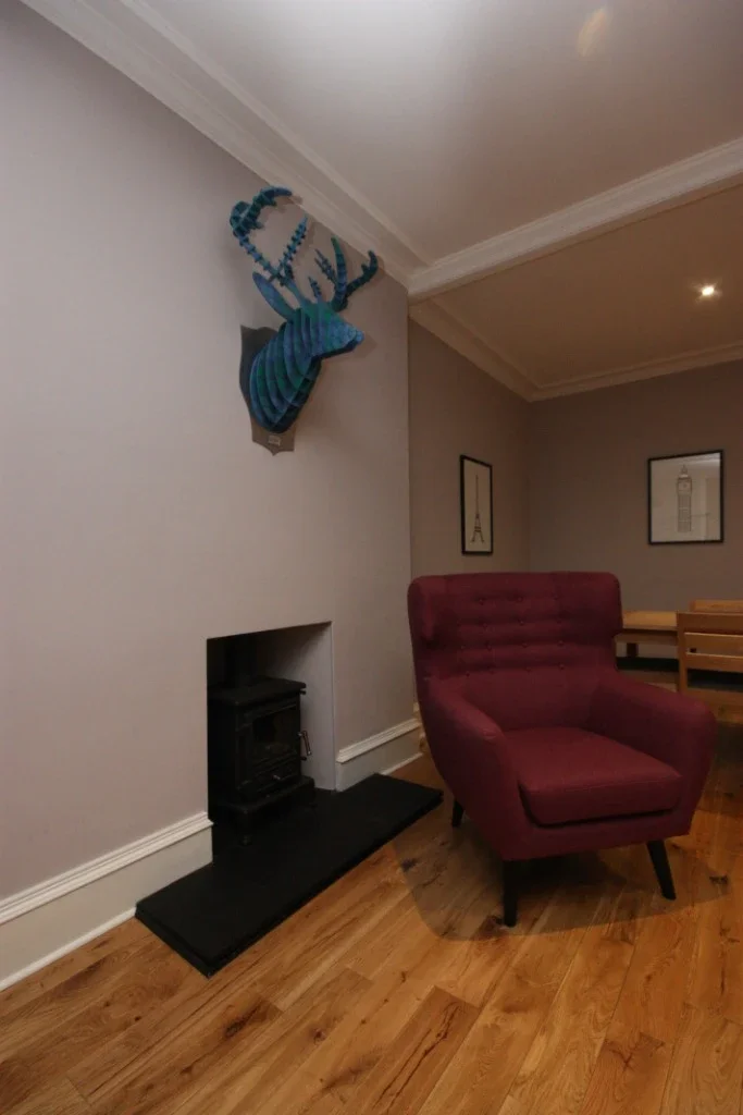 Flat Kersland Street in Glasgow