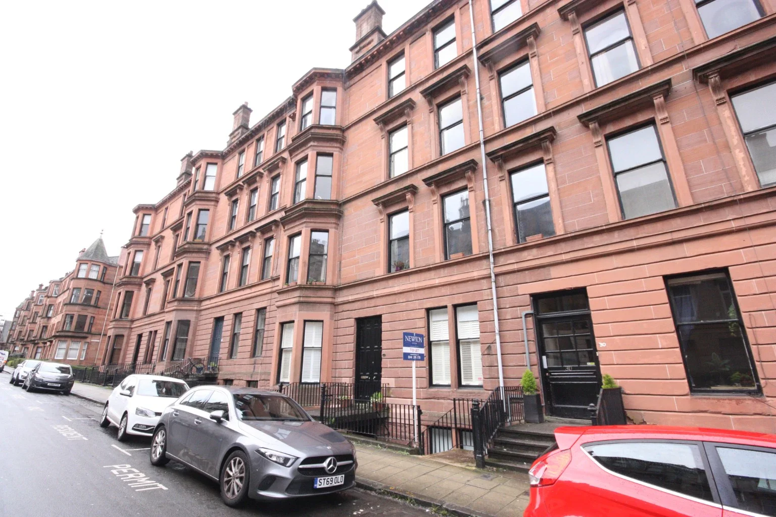 Flat Kersland Street in Glasgow
