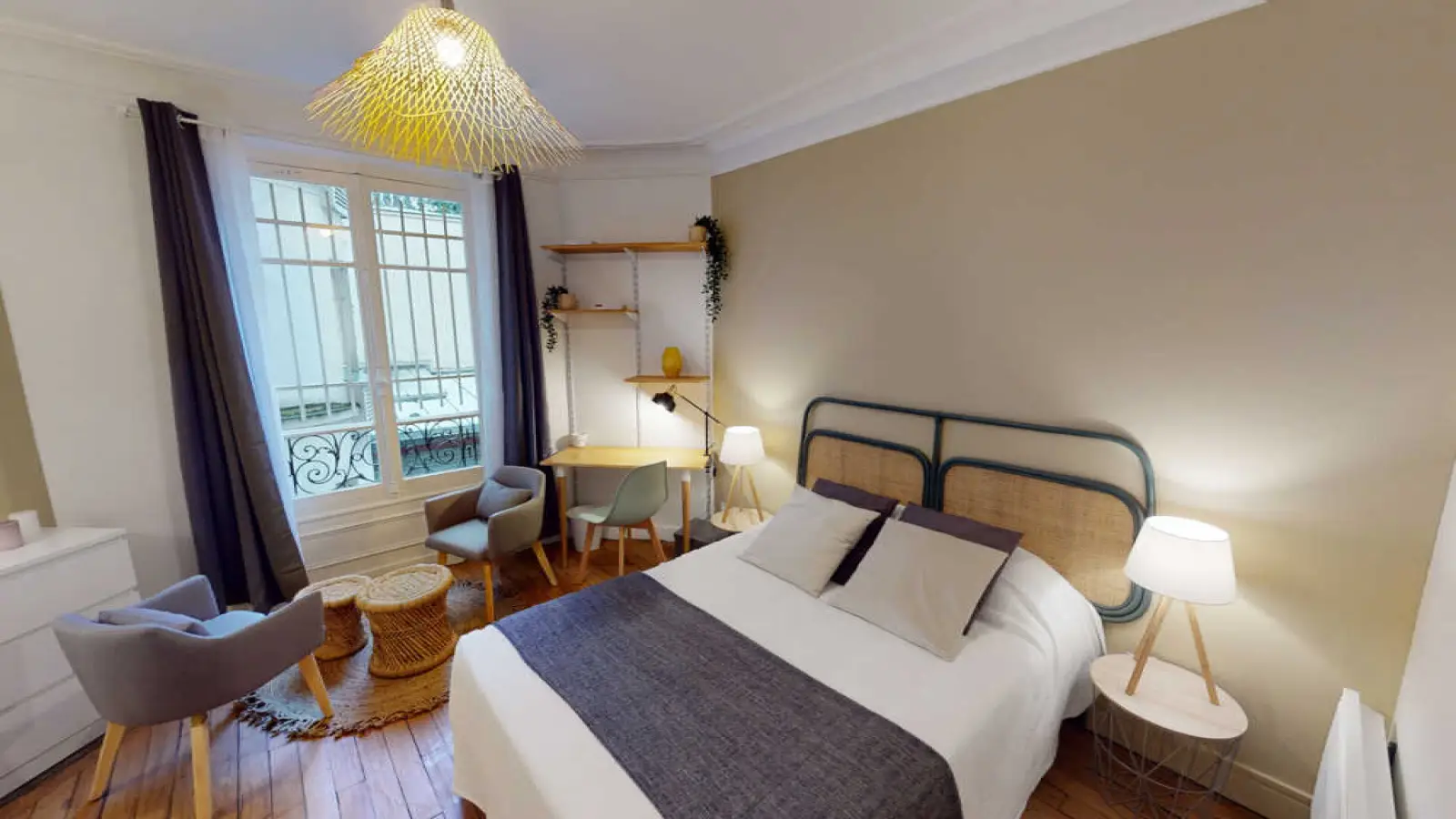 Chambre Coulée Verte René-Dumont à Paris