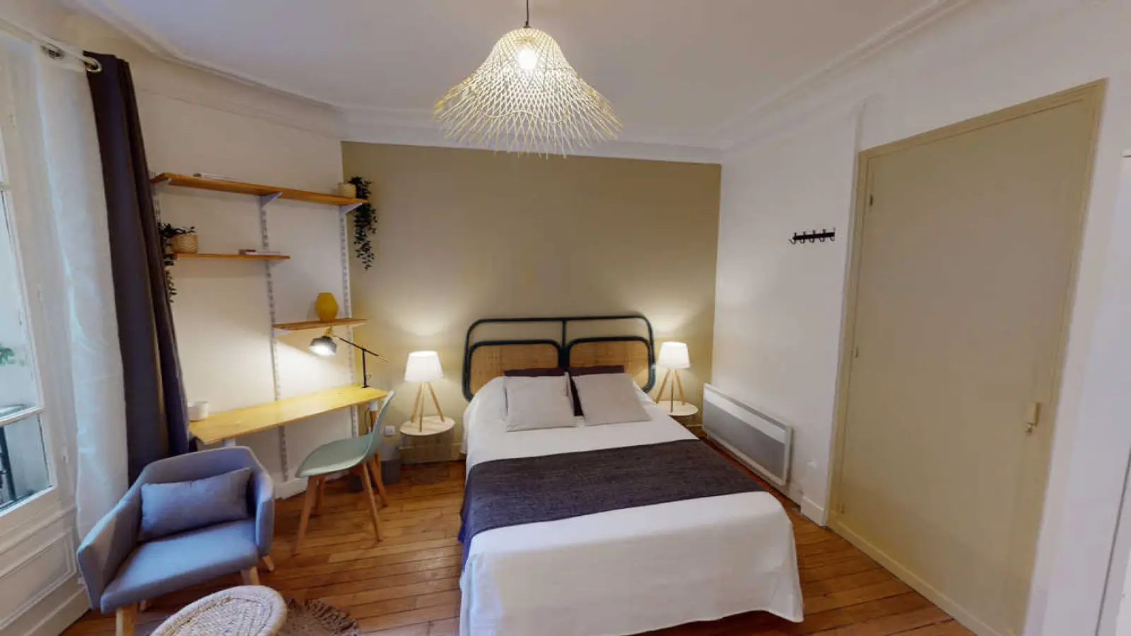 Chambre Coulée Verte René-Dumont à Paris