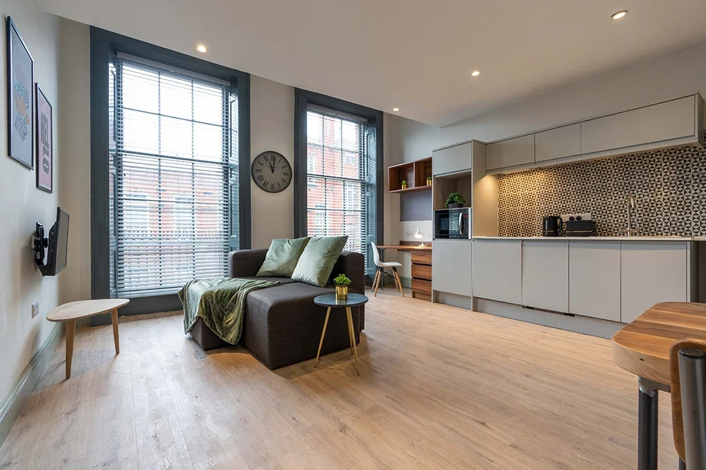 Flat Mount Pleasant in Liverpool