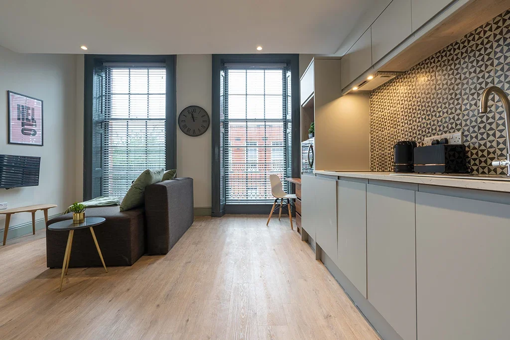 Flat Mount Pleasant in Liverpool