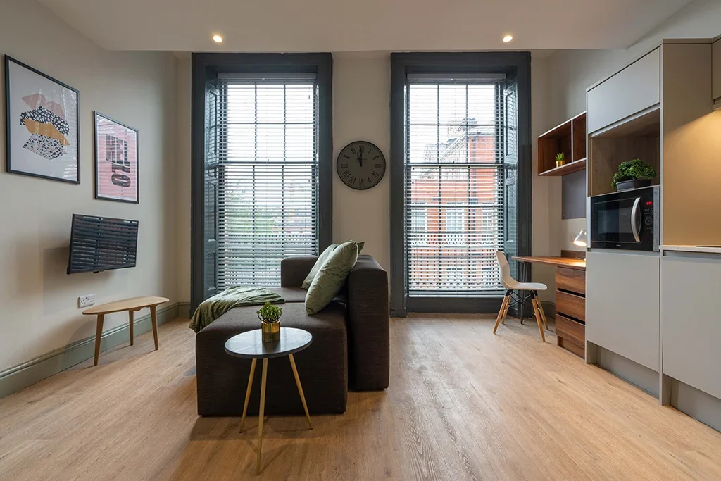 Flat Mount Pleasant in Liverpool
