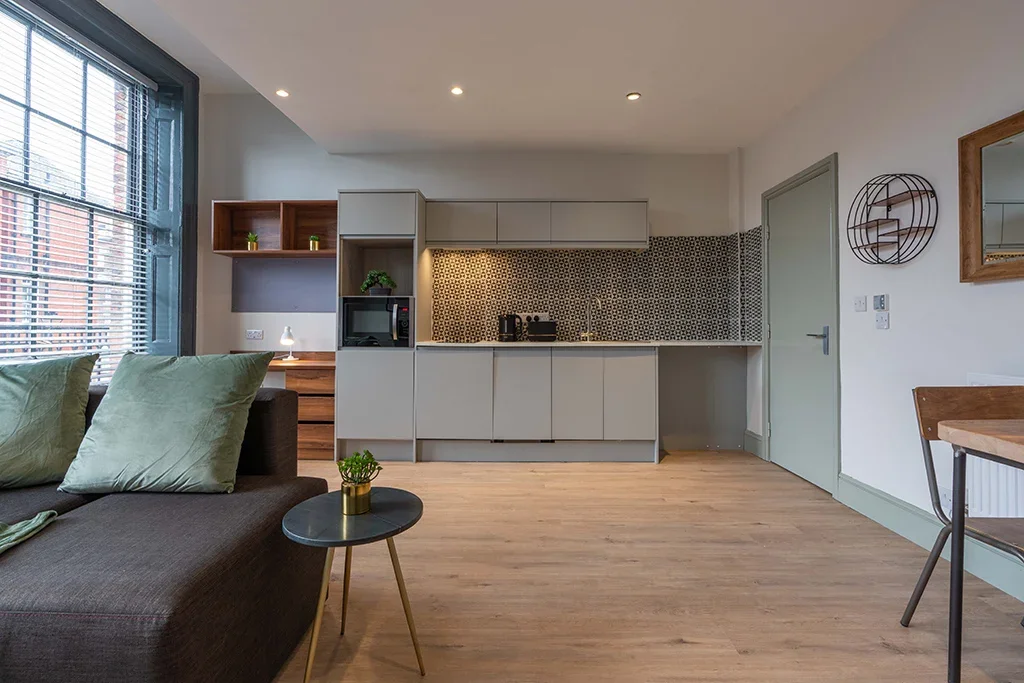 Flat Mount Pleasant in Liverpool