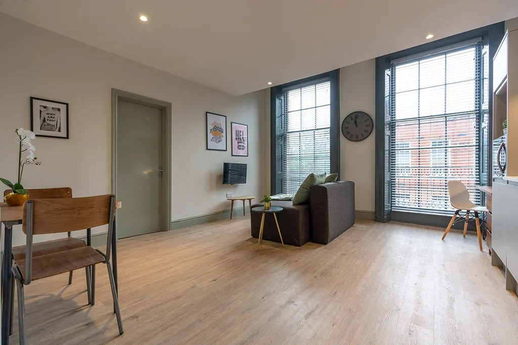 Flat Mount Pleasant in Liverpool