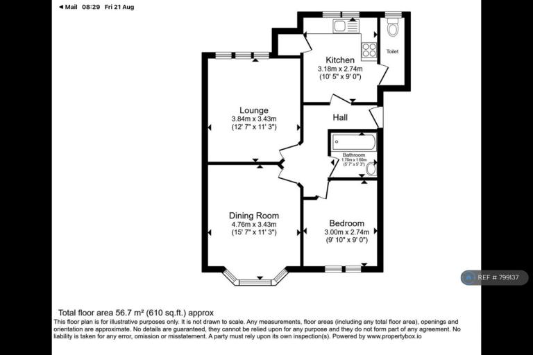 Flat Woodford New Road in Greater London